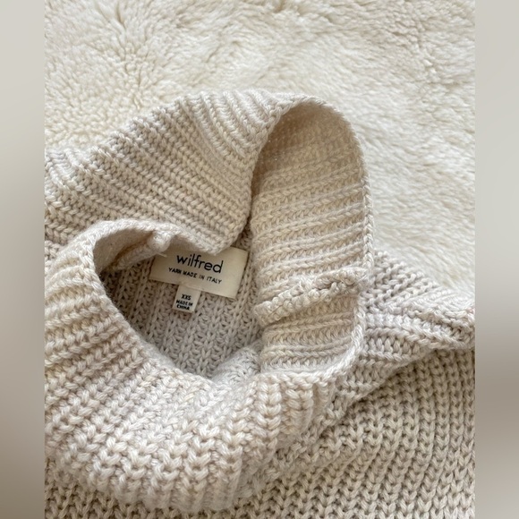 WILFRED Durandal sleeveless sweater in cream * Size XXS * - Picture 6 of 9